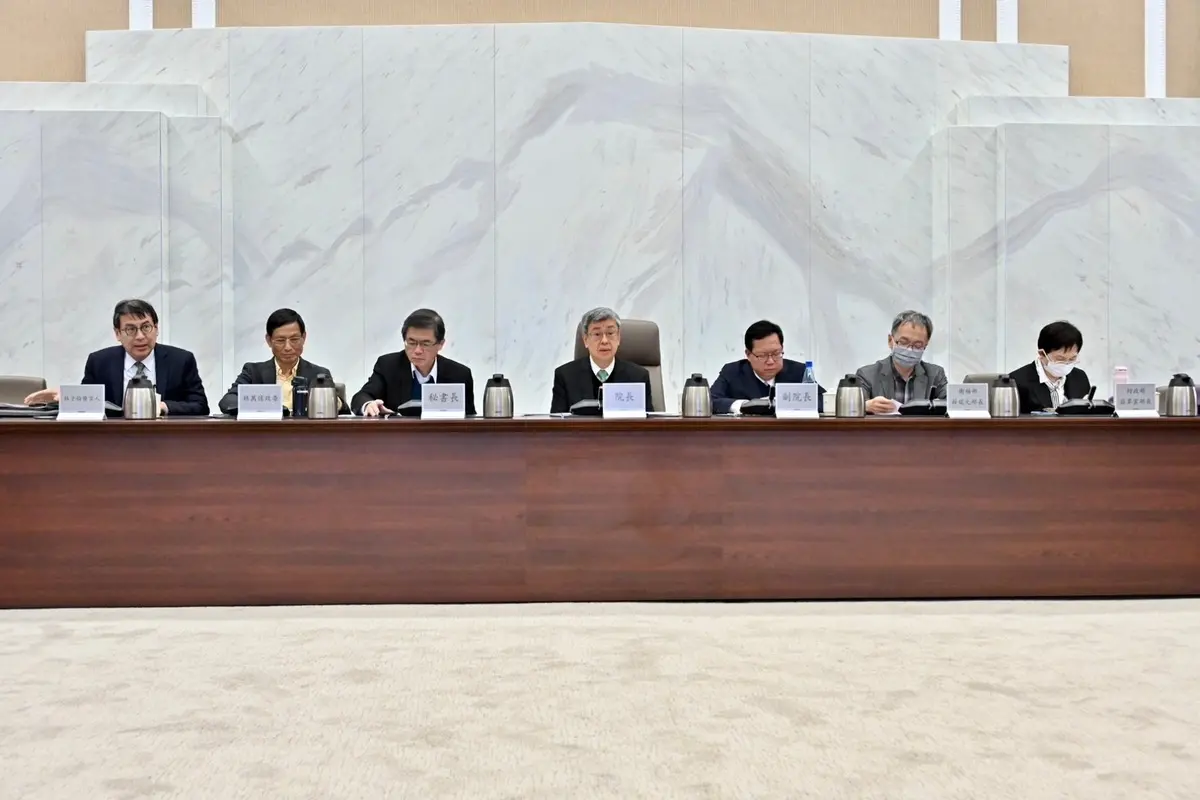 ▲針對蘇丹紅風暴，行政院長陳建仁今日於院會做出7點裁示，並秘書長盡速召集相關部會研議成立「食安檢驗基金」。（圖／行政院提供）