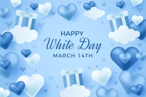 ▲白色情人節快樂，Happy White Day！（圖／取自freepik）
