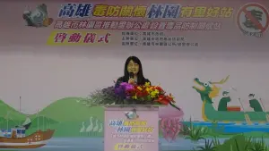 ▲林瑩蓉表示，里民有相關的毒品問題，里辦能夠直接交給毒防局來協助。（圖／高市府毒防局提供）
