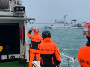 影／中國漁民馬祖外海落海失聯　海巡署助中國海警搜尋
