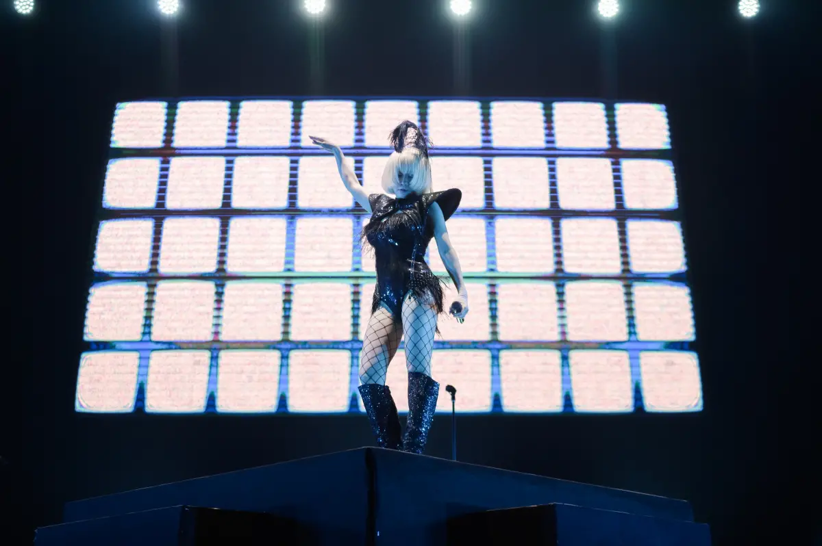 ▲日本電音系歌手Reol在新莊舉辦演唱會，場上帶來破億點閱的神曲《第六感》。（圖／大鴻藝術BIG ART）