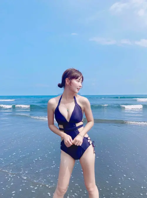 ▲籃籃平常沒有刻意管理身材。（圖／籃籃 Lanlan臉書）