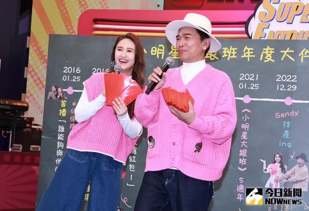 ▲吳宗憲（右）開酸陳沂「有些人通告費2000元算太多」。（圖／記者吳翊緁攝）