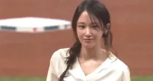 影／跟大谷翔平有「共通點」！韓國美女全鐘瑞為道奇隊開球引熱議
