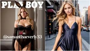 假的也香！《Playboy》首度讓AI美女登封面　受訪喊「嫉妒人類」
