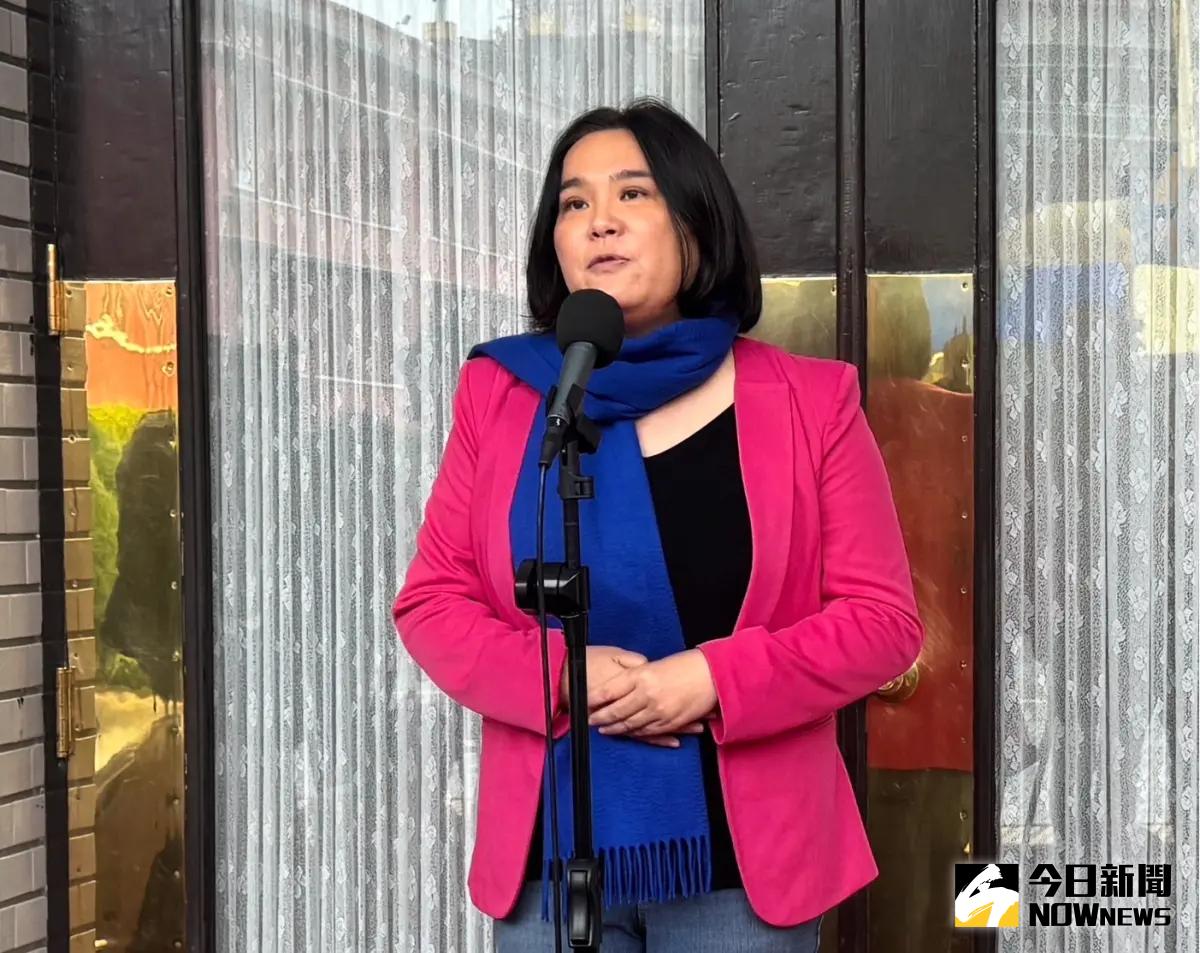 ▲國民黨立委陳玉珍說，吳思瑤不要這麼假仙（假裝）。（圖／記者陳明中攝，2024.03.19）