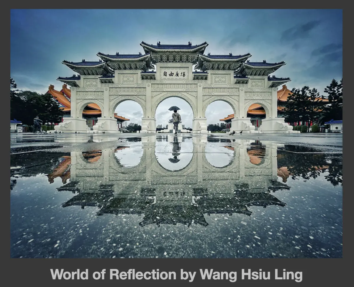 ▲台灣手機攝影達人王小路今年再度征戰MPA世界手機攝影大賽，中正紀念堂倒影照再度受到青睞，獲得旅遊類榮譽獎。（圖／翻攝MPA官網）