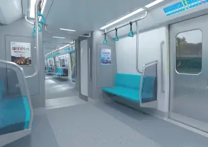 ▲北捷表示,這輛全新的電聯車廂,兼顧了順暢動線、舒適內裝及安全乘坐等優點。(圖/取自台北捷運臉書) ▲北捷表示,這輛全新的電聯車廂,兼顧了順暢動線、舒適內裝及安全乘坐等優點。(圖/取自台北捷運臉書)