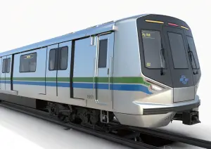 ▲台北捷運未來將引進韓國樂鐵電聯車的外觀模樣。(圖/取自台北捷運臉書) ▲台北捷運未來將引進韓國樂鐵電聯車的外觀模樣。(圖/取自台北捷運臉書)
