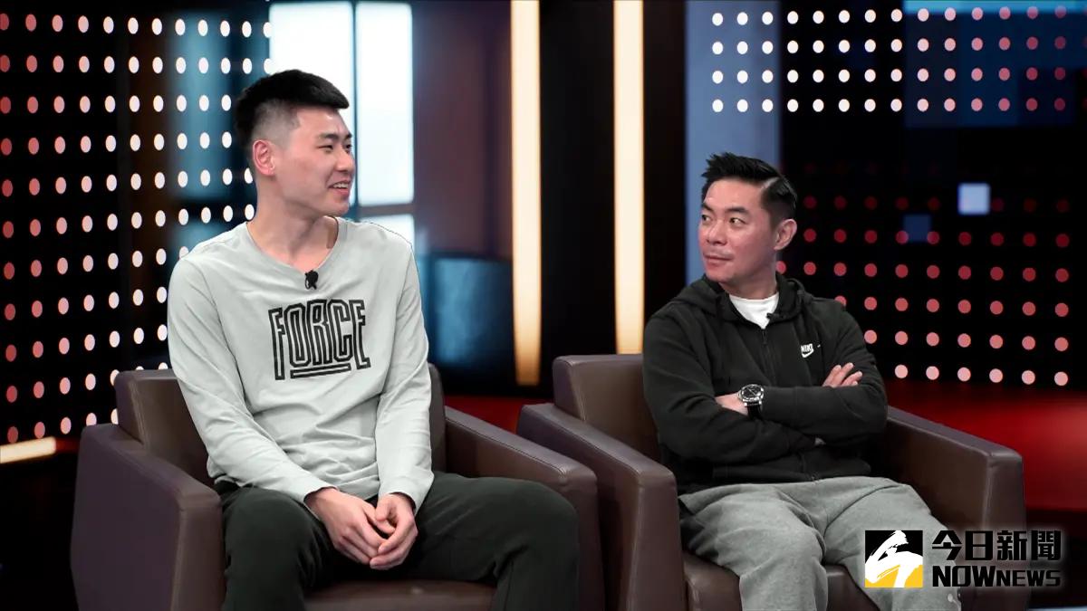 ▲健行科大連續9年進入UBA四強，劉孟竹教練和隊長劉丞勳來節目中和肯尼哥聊籃球！