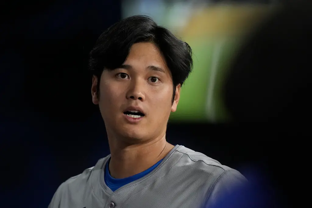 ▲洛杉磯道奇隊球星大谷翔平的翻譯水原一平，日前遭控涉嫌非法博弈 ，雖然道奇隊已發聲明證實水原一平被解雇，這場風波卻連帶影響了大谷翔平。（圖／美聯社／達志影像）