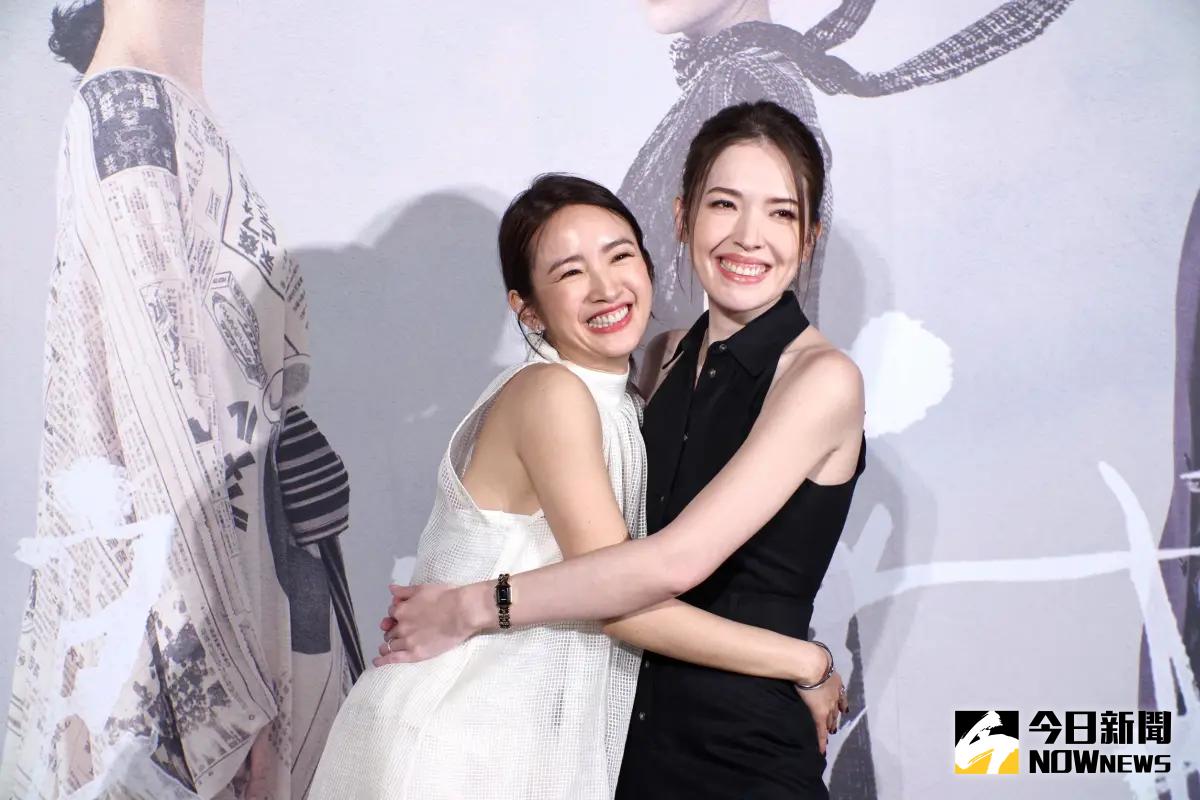 ▲林依晨（左）、許瑋甯曾經在《惡作劇之吻》合作，19年後再合演《不可能善良的我們》。（圖／記者陳明中攝）