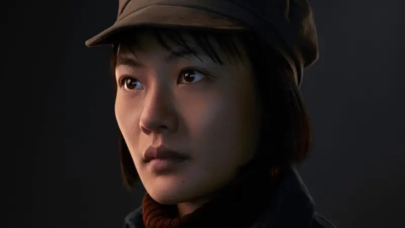 ▲台灣新演員曾靖演出Netflix新劇《3體》，她試鏡前以為是學生製作。（圖／3體IG）
