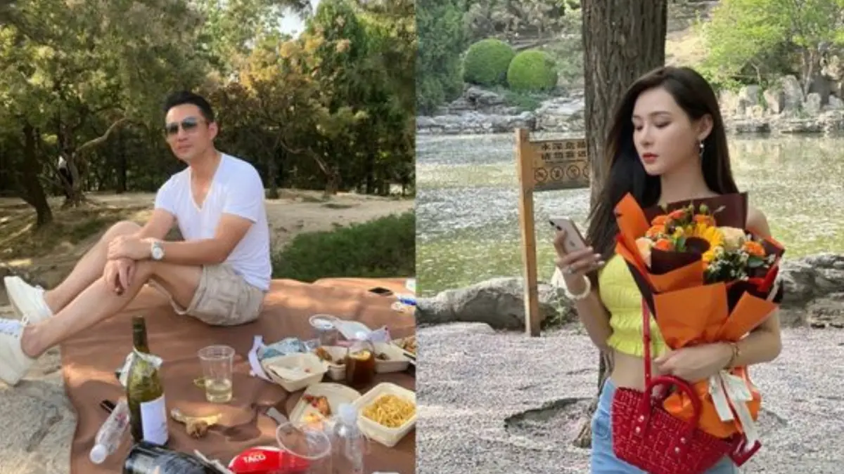 ▲張穎穎（右）曾介入汪小菲（左）和大S的婚姻，如今因為大S的長文再度引發關注。（圖／翻攝自汪小菲、張穎穎微博）