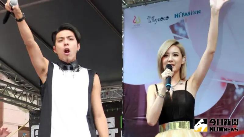 ▲前MP魔幻力量成員嘎嘎（左），當年捲入掀安心亞裙子影片外流風波，加上後來的感情糾紛，讓經紀公司大為光火，命其退出團體。（圖／NOWNEWS資料照）