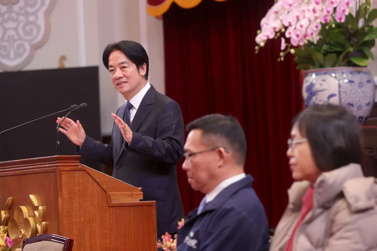 ▲賴清德閣揆人選尚未定案，外界點名包括林佳龍、卓榮泰與鄭麗君，對此立委許智傑認為皆具備4項特質，都是不錯的人選。（圖／總統府提供）