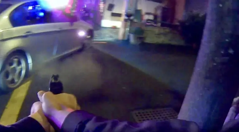 ▲桃園市桃園區23日爆發警匪槍戰。圖／翻攝NPA署長室）