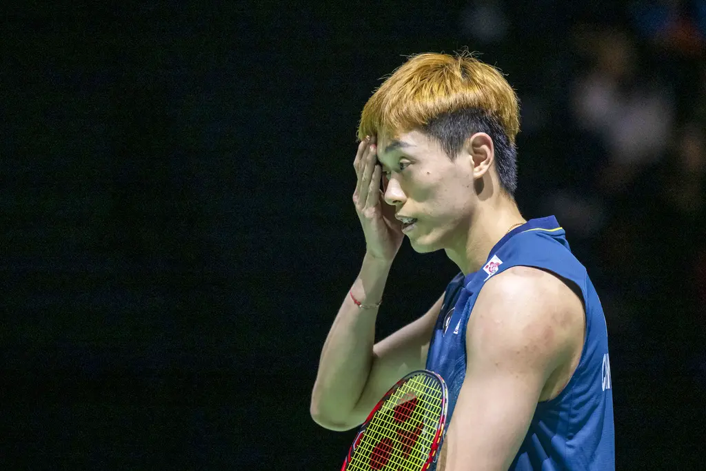 ▲台灣羽球男單好手林俊易在亞錦賽無緣4強，也跟巴黎奧運說掰掰。（圖／NOWnews資料照）