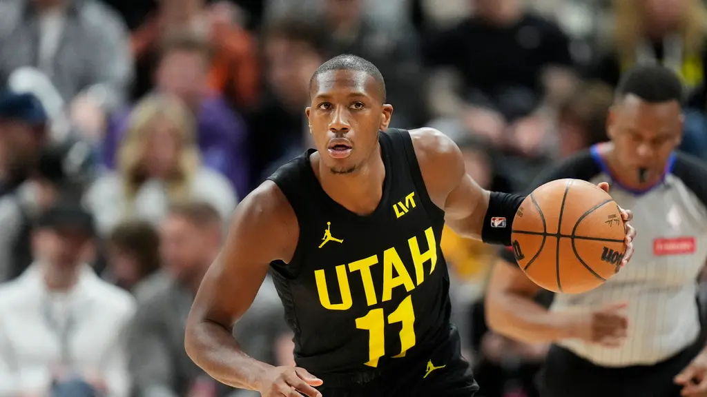 ▲火箭、爵士衝突懲處出爐！Kris Dunn揮拳落空超糗，仍被禁賽兩場慘虧百萬。（圖／美聯社／達志影像）