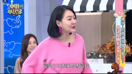 ▲蔡沐妍女兒表演完，小S問「這是可以表演的嗎」，讓蔡沐妍不滿。（圖／YouTube）