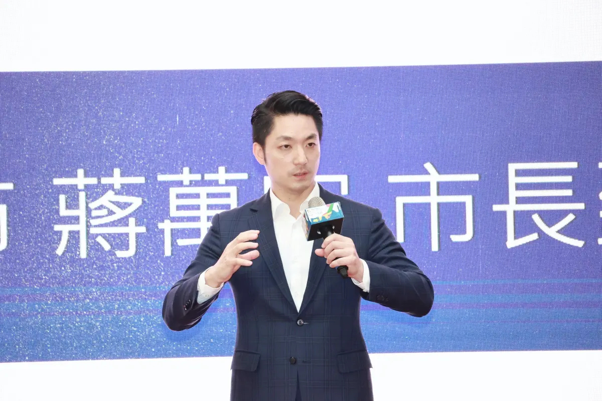 ▲台北市長蔣萬安今天宣布要解106年度柯市府與台智光的合約。（圖／記者吳翊緁攝，2024.03.25）