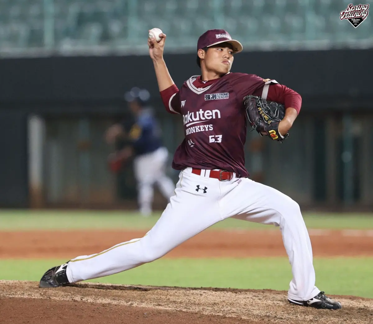 ▲樂天賴胤豪表現完美，有望成為球隊的終結者。（圖／樂天球團提供）