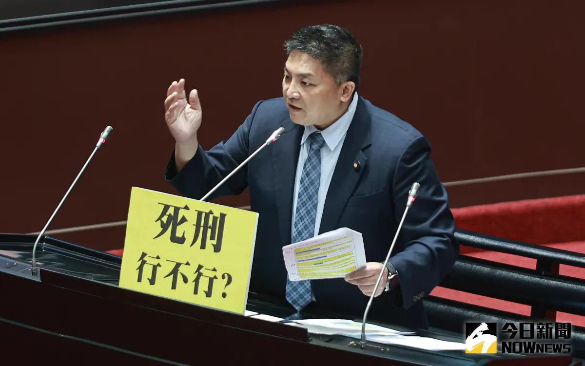 ▲國民黨立委吳宗憲批，民進黨執政後，人民已無言論自由。（圖／記者葉政勳攝 , 2024.03.26）