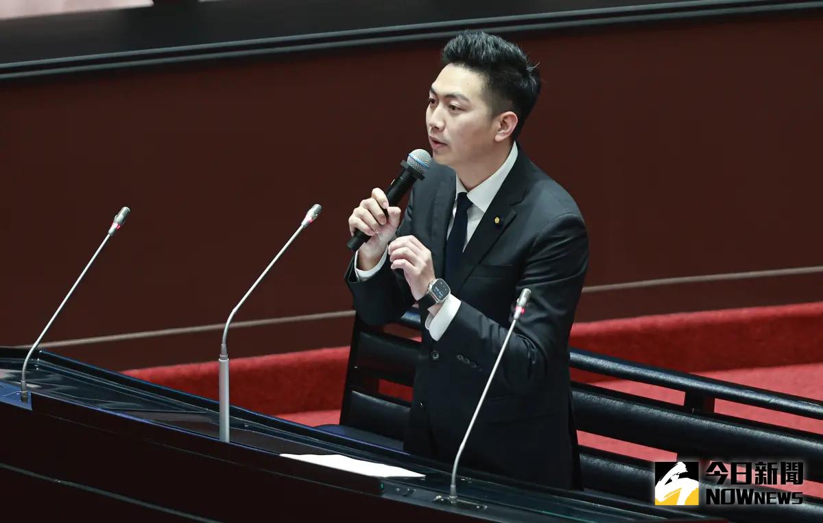 ▲國民黨立委廖偉翔說，讓中部人用肺發電，他不能接受。（圖／記者葉政勳攝 , 資料照）