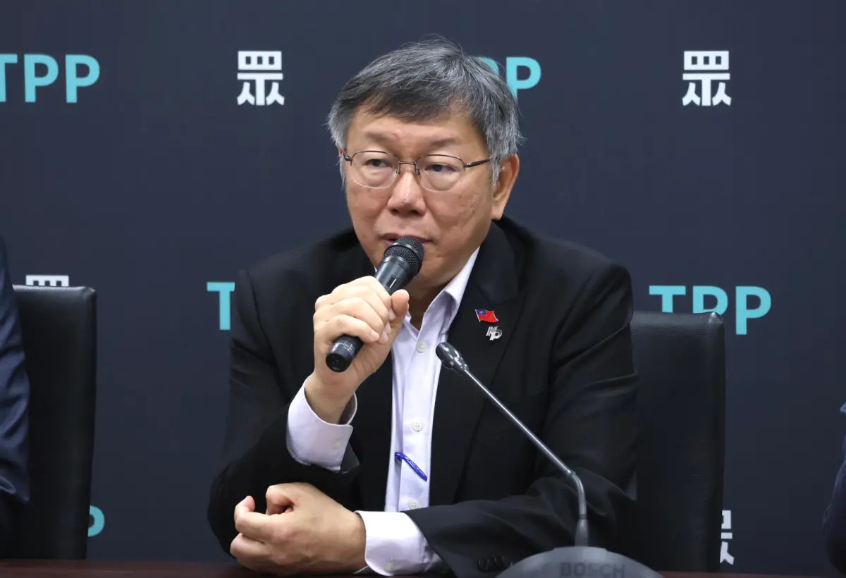 ▲台智光爭議未歇，柯文哲再酸蔣萬安，每天7點30分開晨會才會搞清楚。（圖／資料照片）