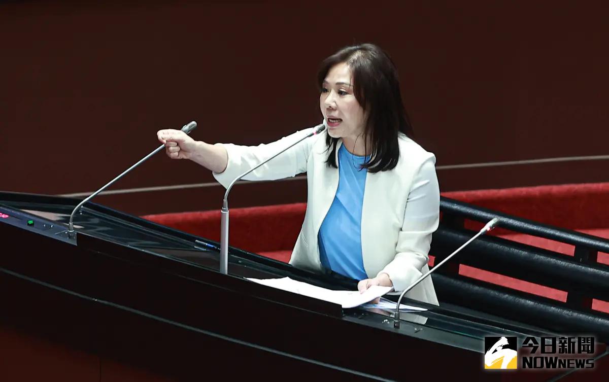 ▲國民黨立委李彥秀說，國防安全不是嘴上說說，更不是大內宣的工具。（圖／記者葉政勳攝）