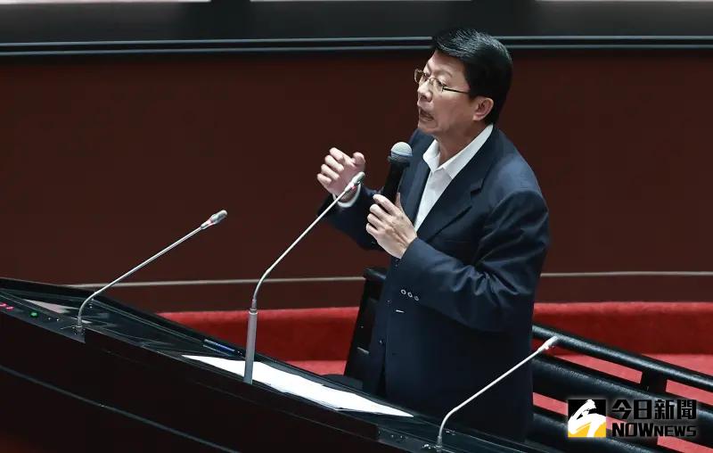 ▲國民黨立委謝龍介說，法官判決傷害了台灣人民對司法的期待。（圖／記者葉政勳攝 , 資料照）
