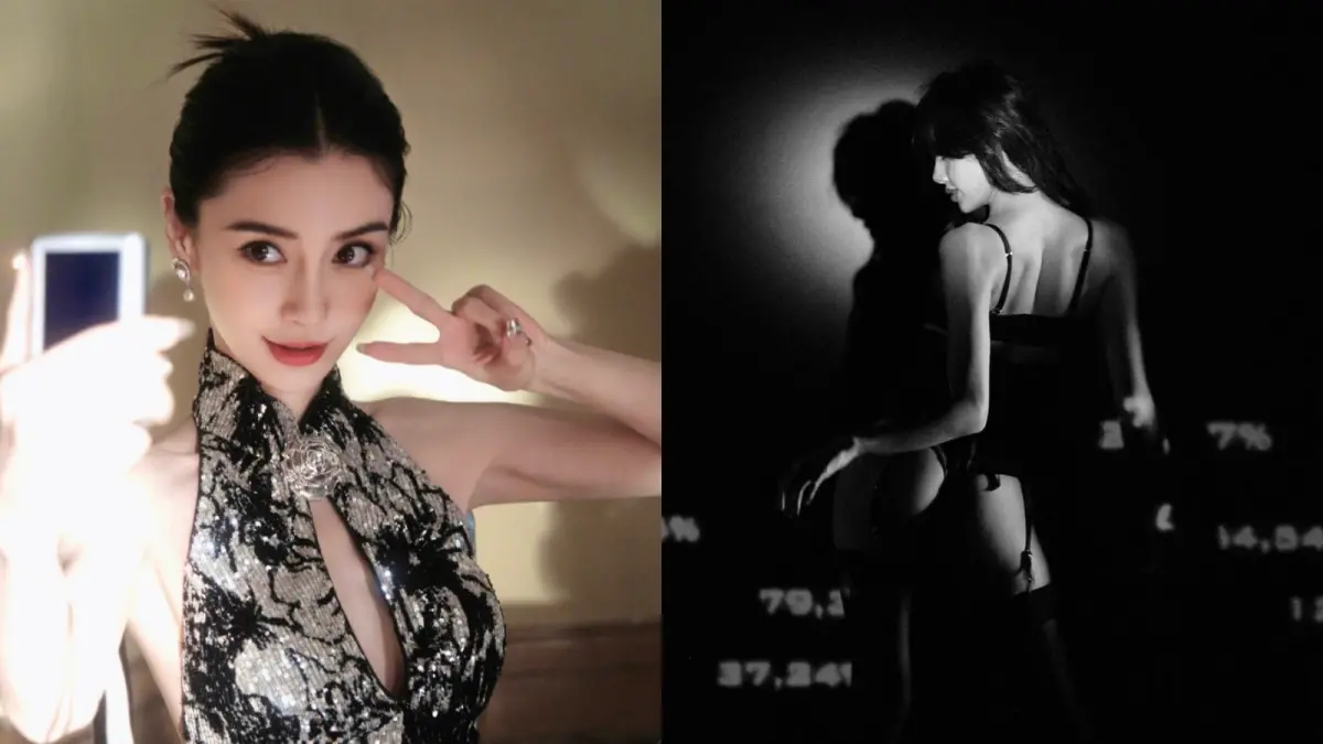 ▲作為《奔跑吧》的節目元老，Angelababy（左）去年底前往巴黎觀看BLACKPINK成員Lisa（右）的瘋馬秀，遭節目開鍘，新一季名單出來已經沒有她。（圖／翻攝自Angelababy微博、Lisa IG）