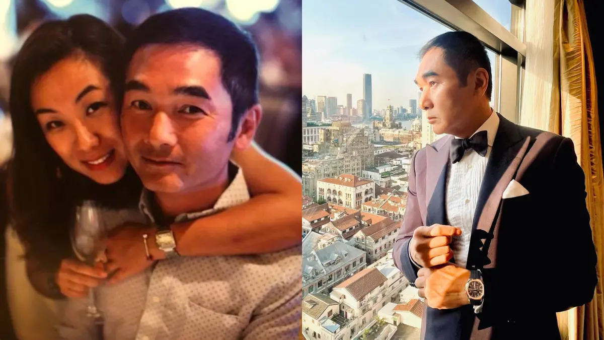 ▲《羋月傳》男星方中信（右圖）的16歲女兒長大了，與「最醜港姐」妻子莫可欣（左圖左）長得一模一樣。（圖／方中信Instagram）