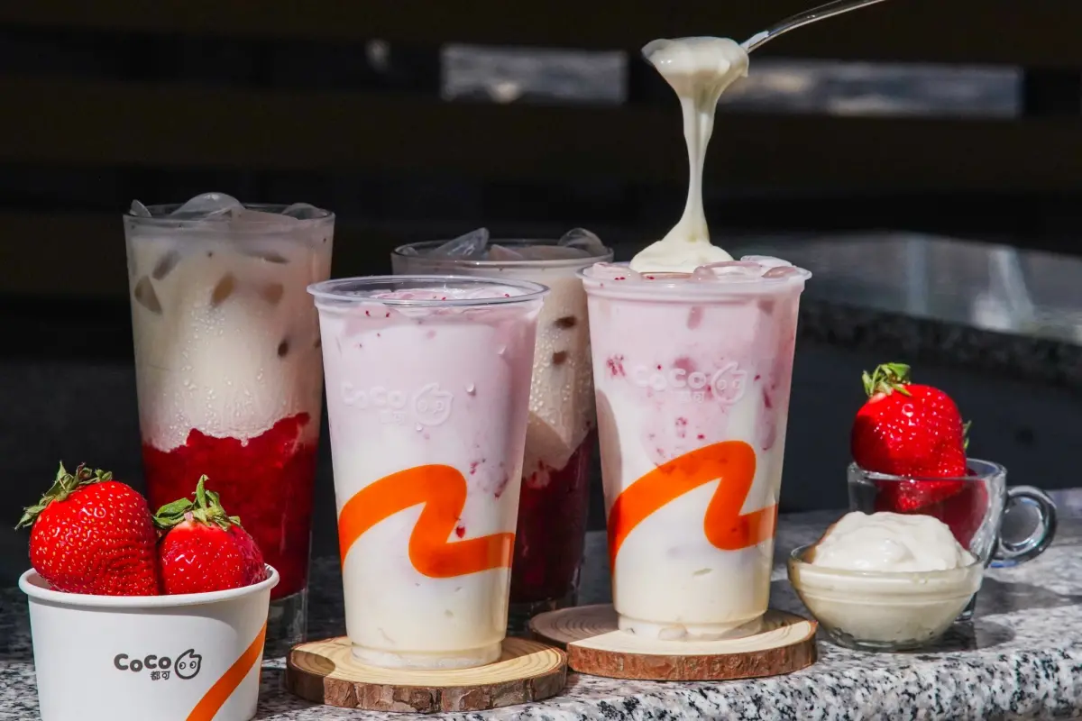 ▲咀嚼控喝優惠！CoCo都可今週三好友日「草莓蒸大福第二杯半價」優惠，「珍珠奶茶」兩家限店買一送一！本週對中任一證件「2、6」爽喝星巴克買一送一、茶の魔手第二杯半價，一次整理。（圖／CoCo都可提供）
