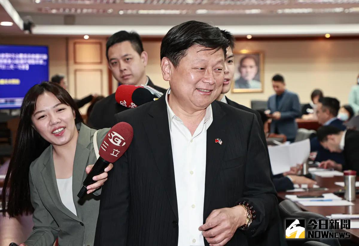 ▲國民黨團總召傅崐萁承認，本週末將赴中。（圖／記者葉政勳攝 , 資料照）