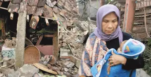 逾3萬人失去家園！印尼東爪哇強震　4千多間房屋受損
