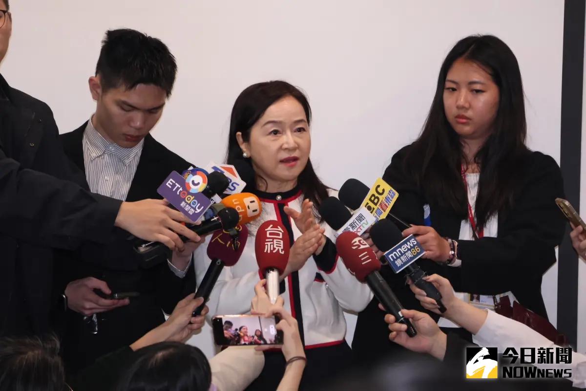 ▲資深媒體人周玉蔻今（27）日砲轟兒福聯盟記者會，敷衍了事、沒回答問題。（圖／記者朱永強攝，2024.03.27）