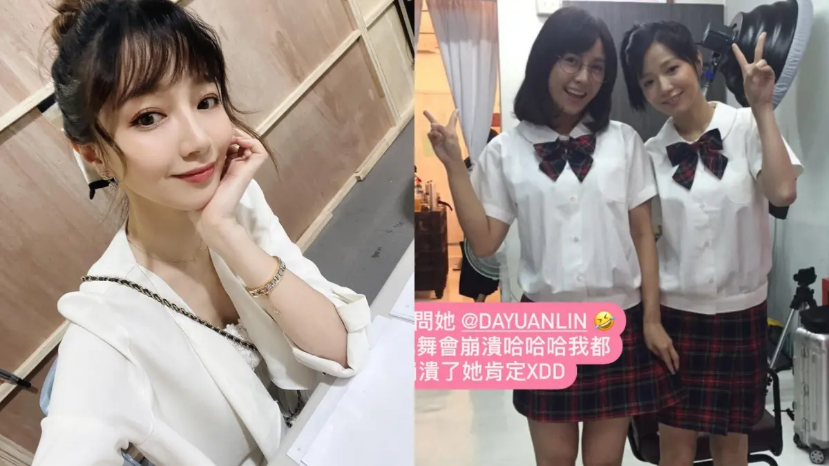 ▲Popu Lady成員寶兒（左）轉戰啦啦隊後，釣出許多鐵粉的回憶，更有超過16年的支持者要進場看她，怎料，寶兒還出賣了大元（右圖左）的陳年舊照，引發討論。（圖／寶兒IG）