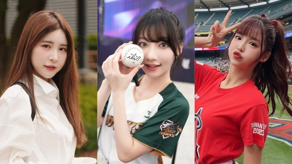 ▲菲菲（右）合體孟潔（左）大跳台鋼雄鷹Wing Stars魔性應援舞，一粒（中）本人也現身留言處表示「想加一粒」。（圖／菲菲、孟潔IG、張一笙攝影）