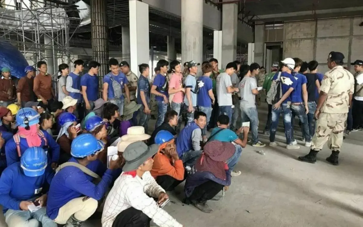 ▲泰國政府指出非法移工數量大增，多半來自柬埔寨、緬甸和寮國。（圖／翻攝自Thaiger）