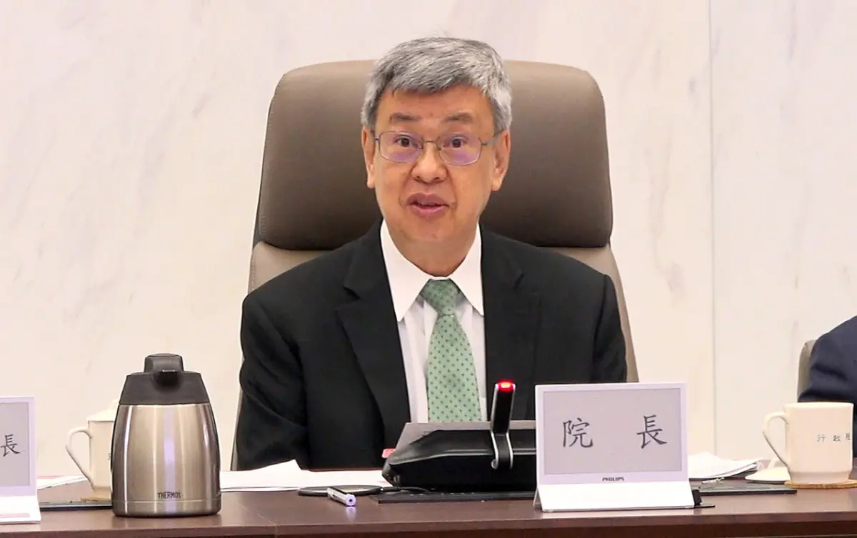 ▲陳建仁表示經過整體盤點，供電並不需要擔心，會完全地恢復正常的供電，請民眾放心。（圖／行政院提供）