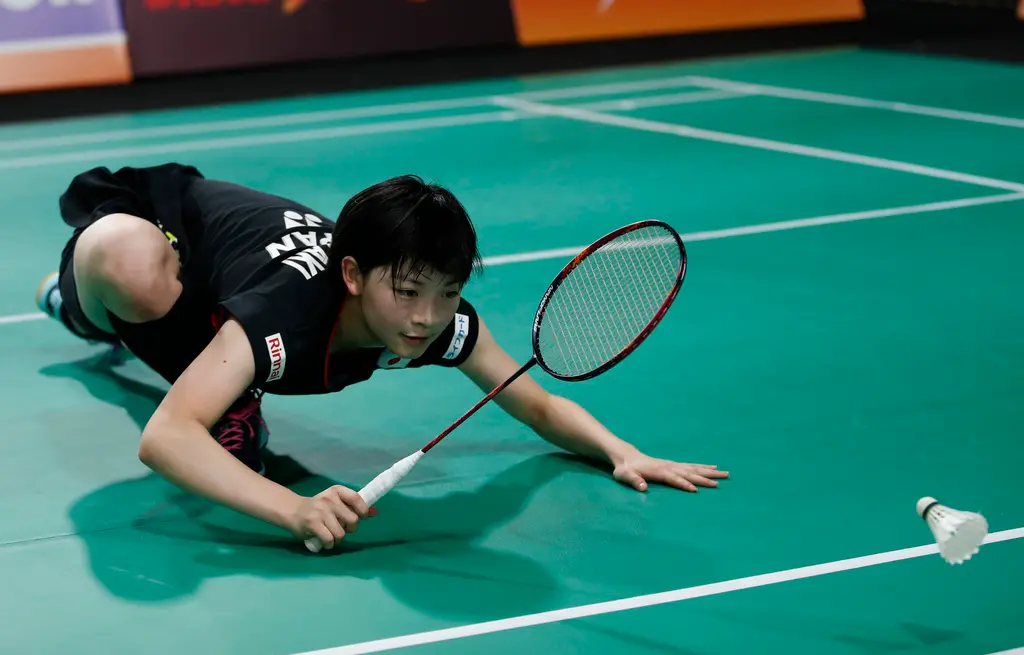 ▲「明日之星」宮崎友花得分僅個位數，一輪遊出局。（圖／美聯社／達志影像）