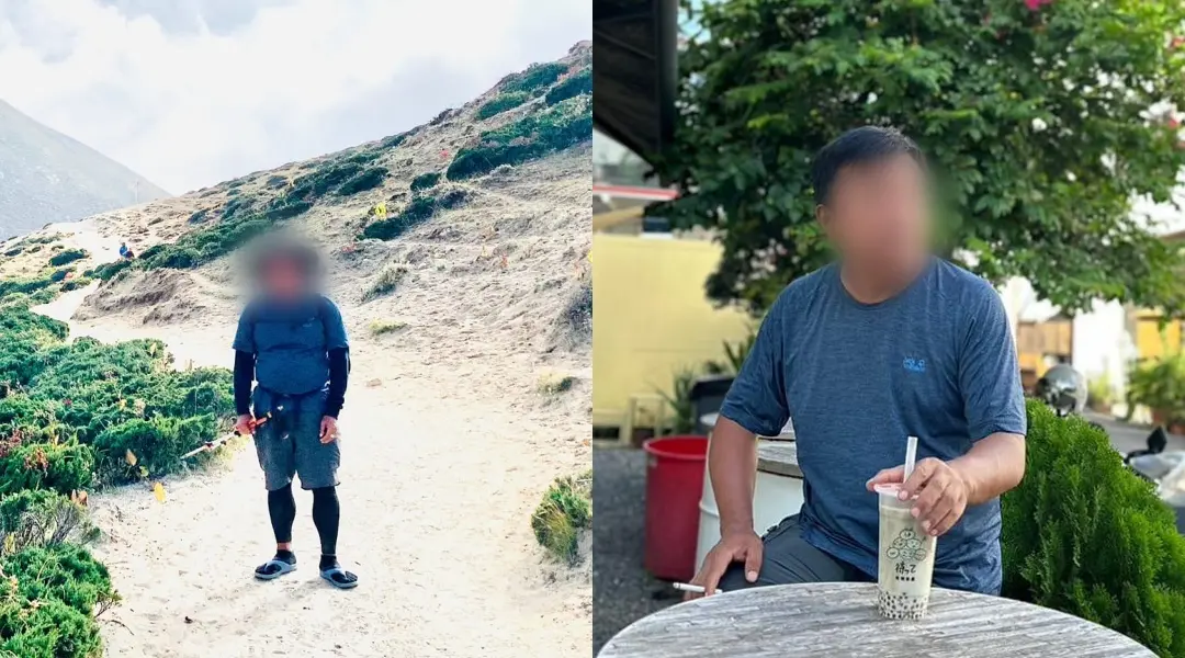 ▲54歲張姓男子朝數發部連開3槍，其身份為南投民宿老闆，並擔任登山界領隊。（圖／翻攝臉書）