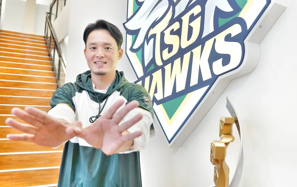 ▲前兄弟象葉詠捷加入台鋼雄鷹。（圖／台鋼雄鷹提供）