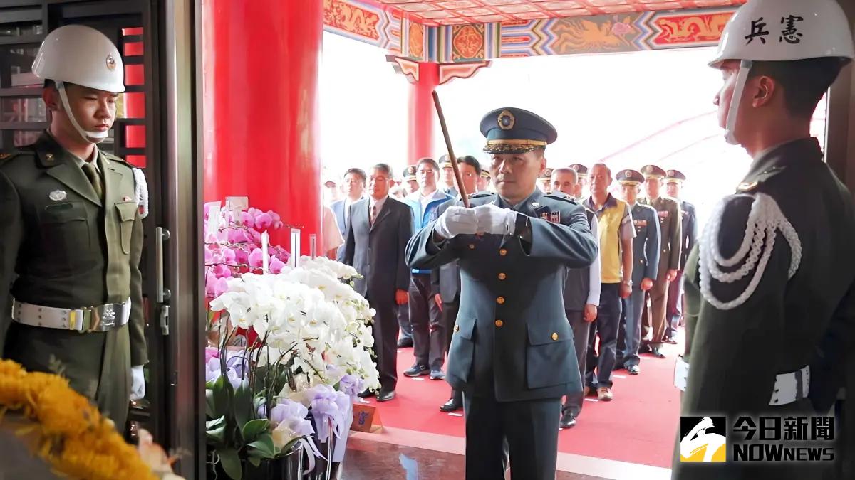 ▲第4作戰區主持113年春祭大典，由中將指揮官呂坤修擔任主祭，向忠烈表崇高敬意。（圖／記者莊全成攝，2024.03.29）
