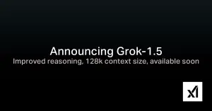 ▲xAI宣布Grok-1.5將在未來幾天內提供給早期測試者和現有Grok用戶使用。（圖／翻攝自X）