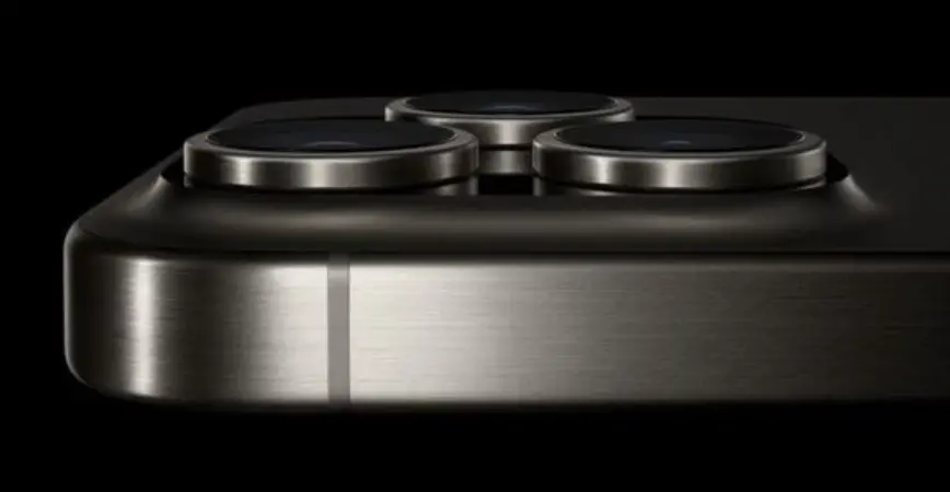 ▲據最新消息顯示，今年將推出的16 Pro系列，也將會對鈦金屬材質做升級改良。（圖／MacRumors）