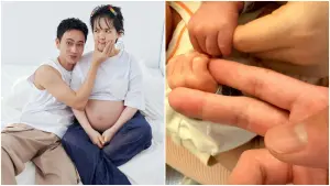 孫可芳順利產子!曬「一家三口牽手照」 劉冠廷長文曝激動心情