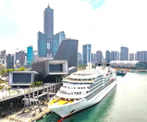 展現高雄港的熱情！璽寶奧德薩號郵輪首航高雄港
