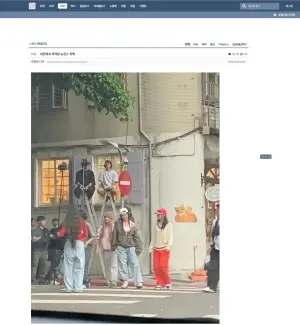 ▲NewJeans在台灣拍攝的事情,早已傳為南韓。(圖/翻攝theqoo) ▲NewJeans在台灣拍攝的事情,早已傳為南韓。(圖/翻攝theqoo)